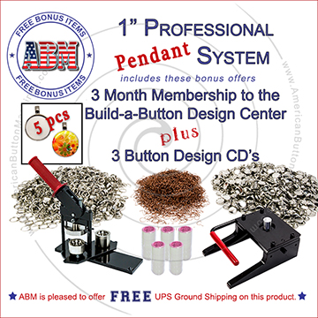 1" Professional Button Making System